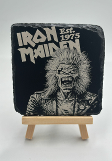 Podtácek břidlice Iron Maiden est.1975